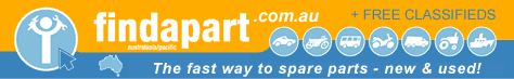 Findapart.com.au - the fast way to new parts, used parts, reconditioned parts, all spare parts 